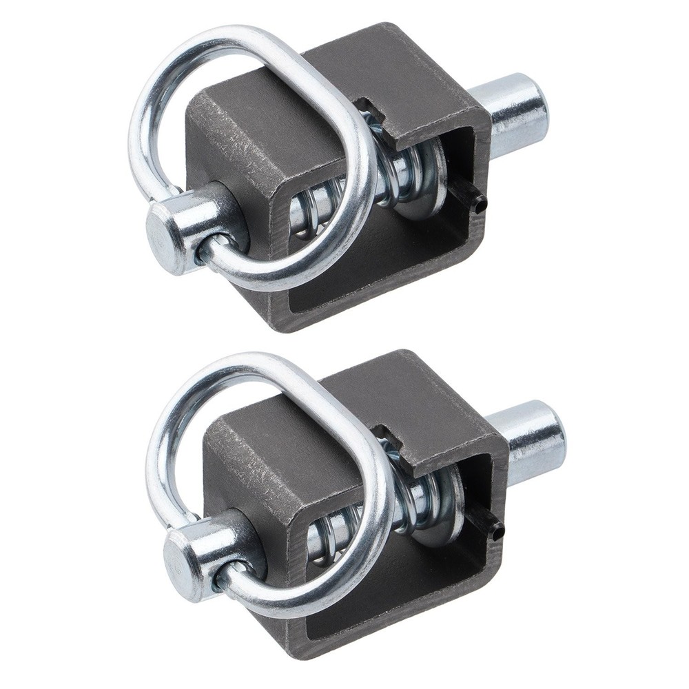 2Pack SPARKWHIZ Universal Spring Trailer Gate Weld-On Spring Latch Lock Assembly