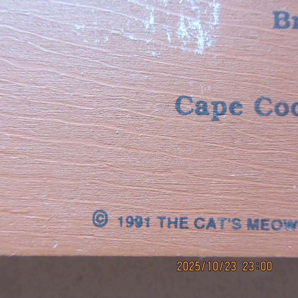 Cat Meow Village Cape Cod collection