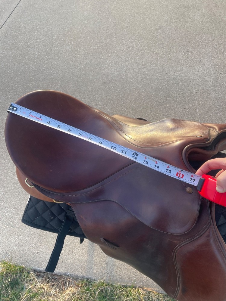Bates Caprilli 17” AP/Jump Saddle