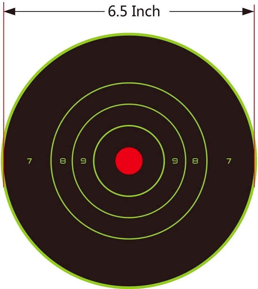 100x8" Shooting Target Rifle Gun Adhesive Stick Splatter Reactive Practice Range