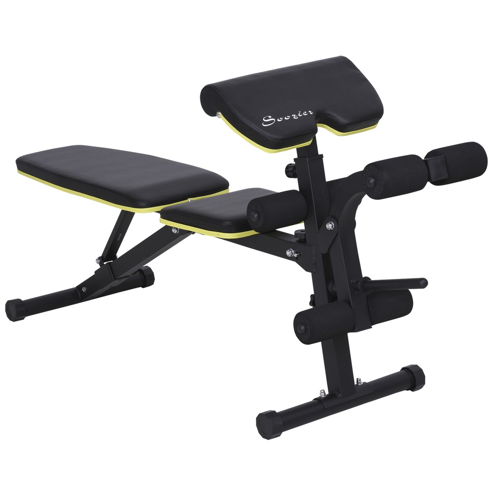 Multi-Functional Sit-Up Dumbbell Bench Adjustable Seat and Back Angle