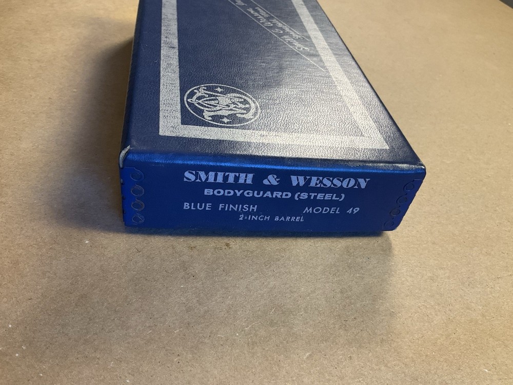 Smith & Wesson Vintage model 49 original box