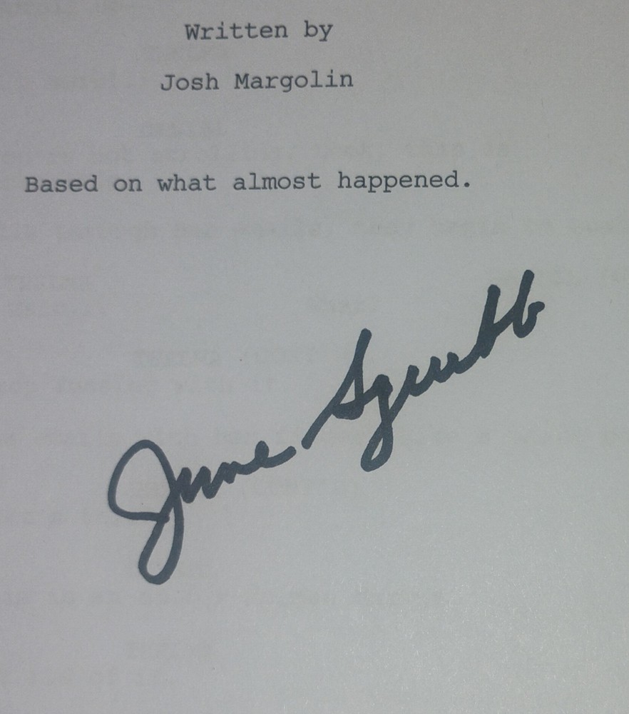 June Squibb Hand Signed Autograph Thelma Script COA - NO US TARIFFS