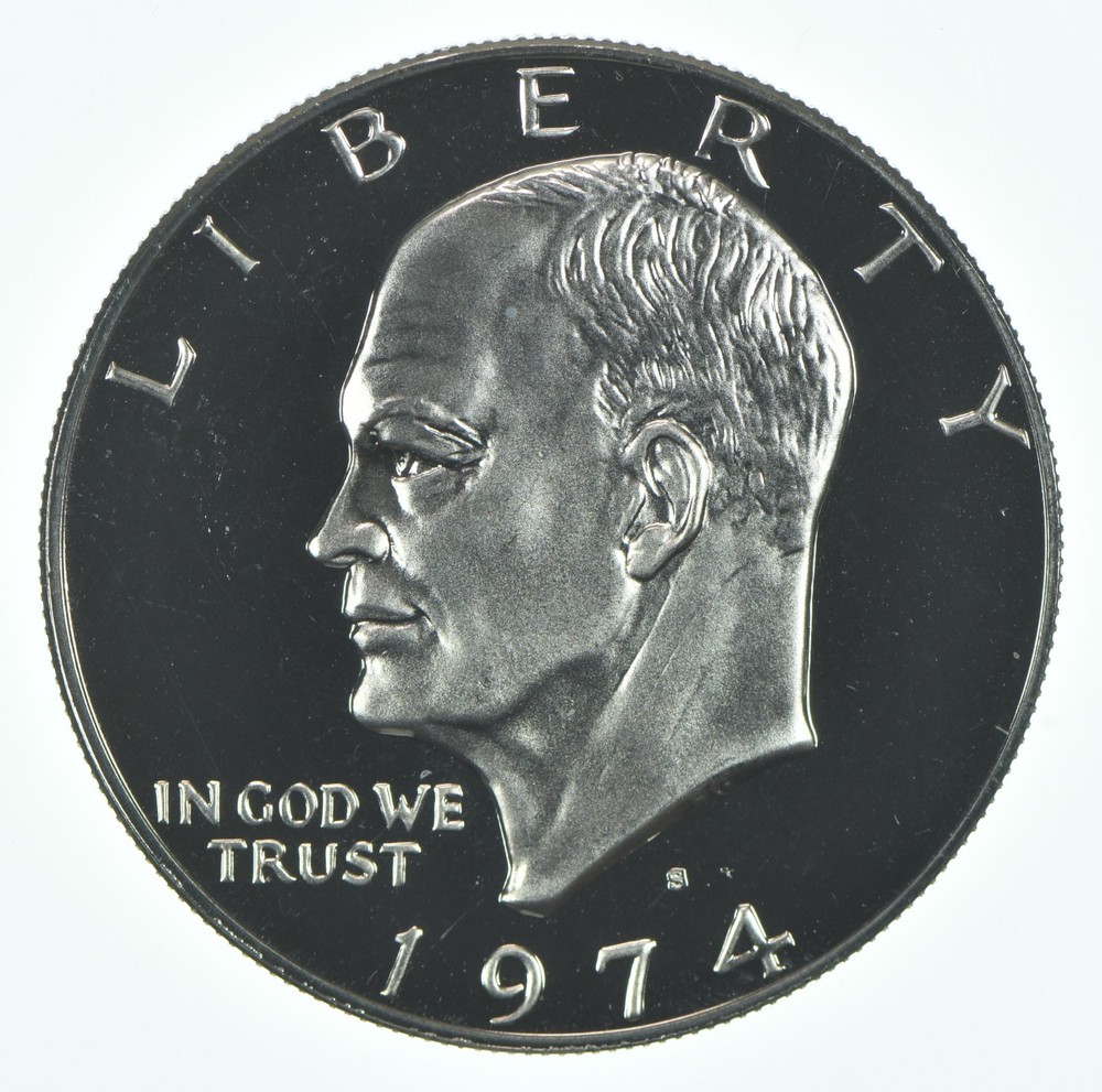 1974-S Eisenhower $1 CLAD Proof