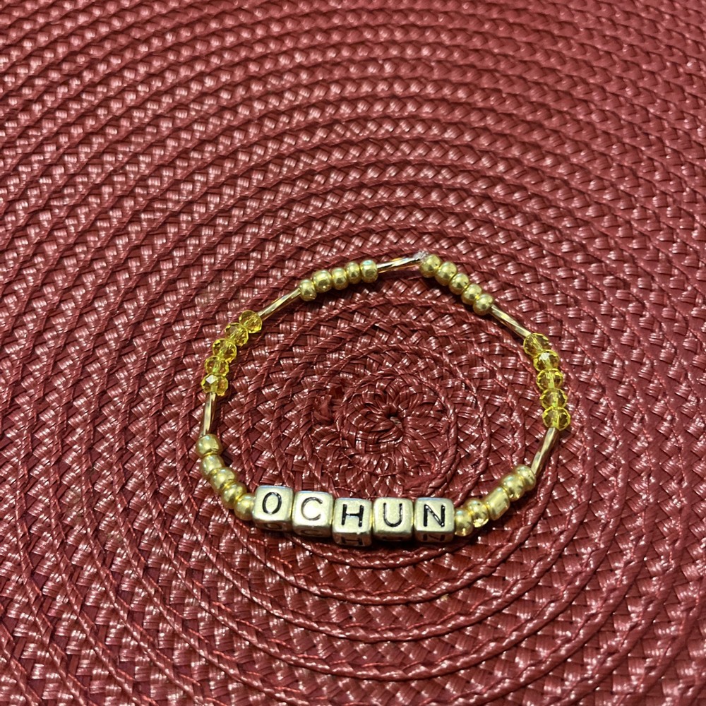Pulsera de OCHUN.