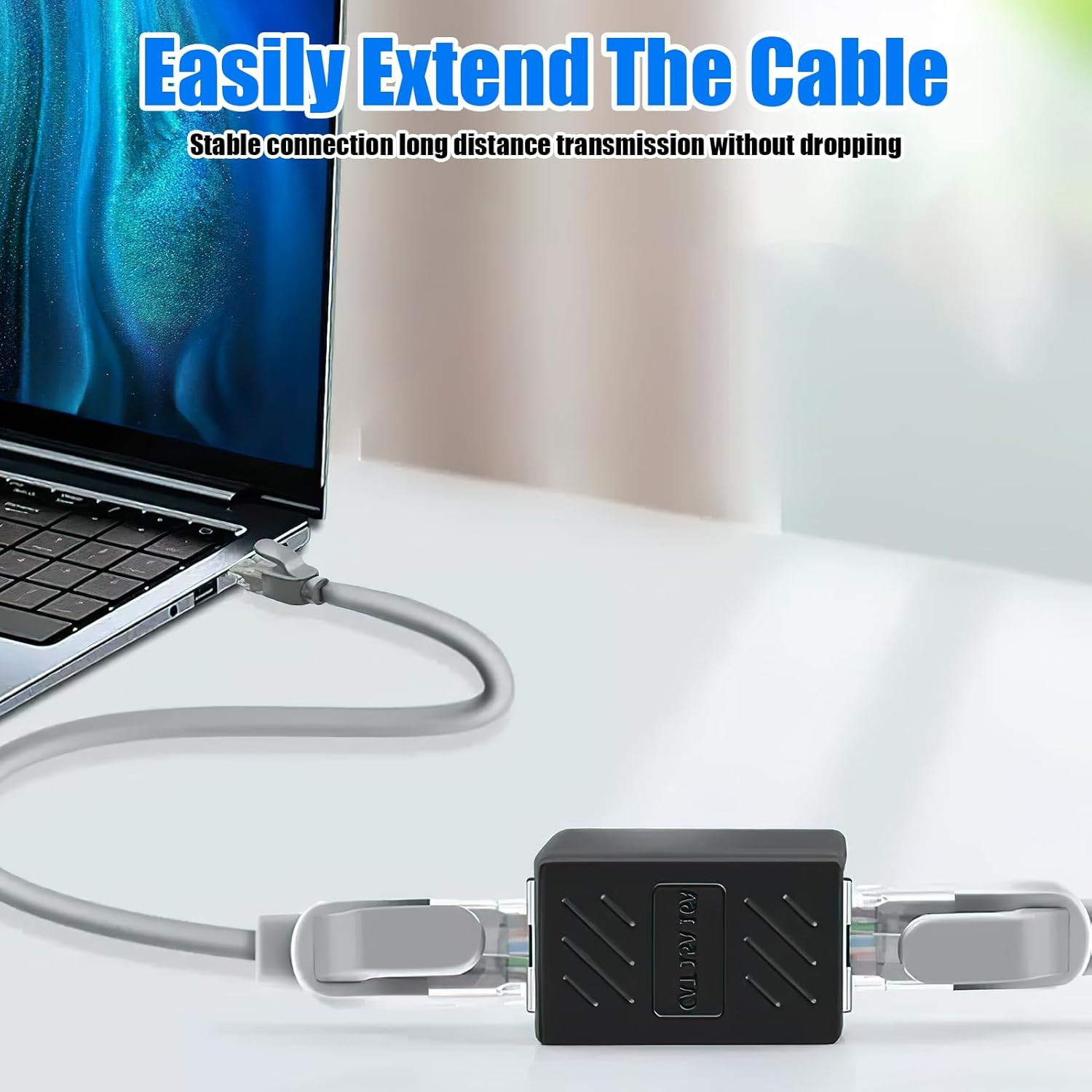 RJ45 Inline Coupler Cat7 Cat6 Cat5e Cat5 Ethernet LAN Network Cable Adapter Lot