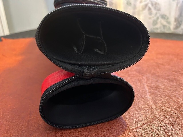 TNT Hard 2x2 Pool Cue Case. Fire Red