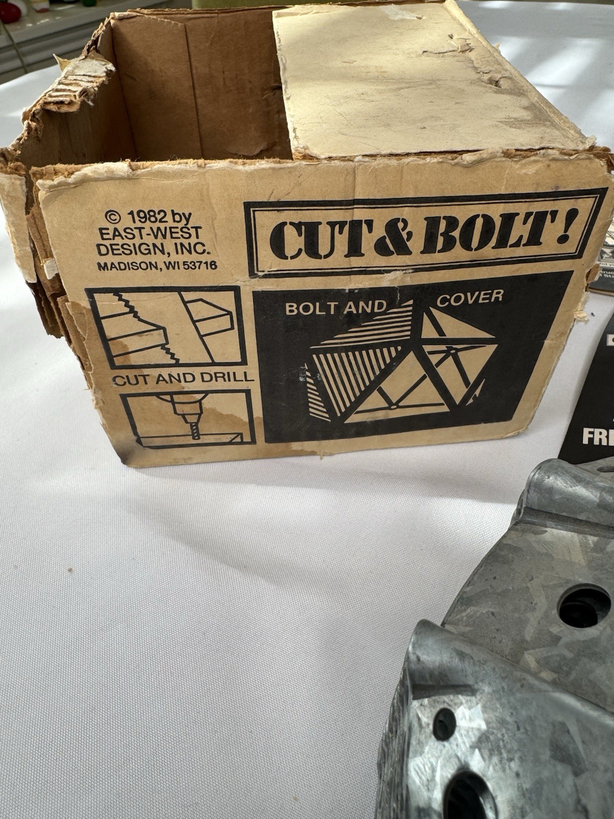 Star Plate Building System 11 Pc Set NOS 1982 Gazebo Pergola Connectors