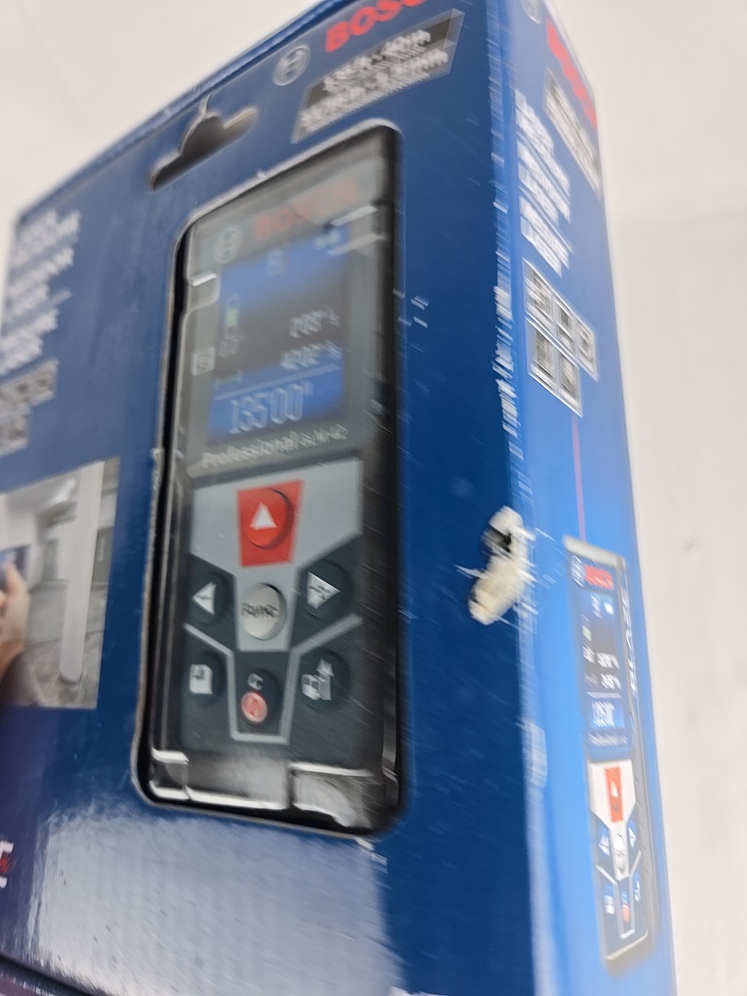 Bosch GLM 42 Blaze Laser Measure NIB Sealed 135 Ft Range Open Box