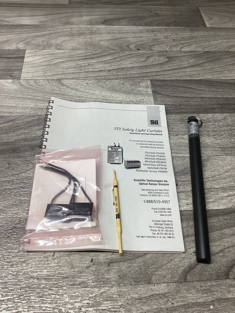 STI DOCUMENTATION KIT FOR UNIVERSAL CONTROLLER 99121-0010 #114N50