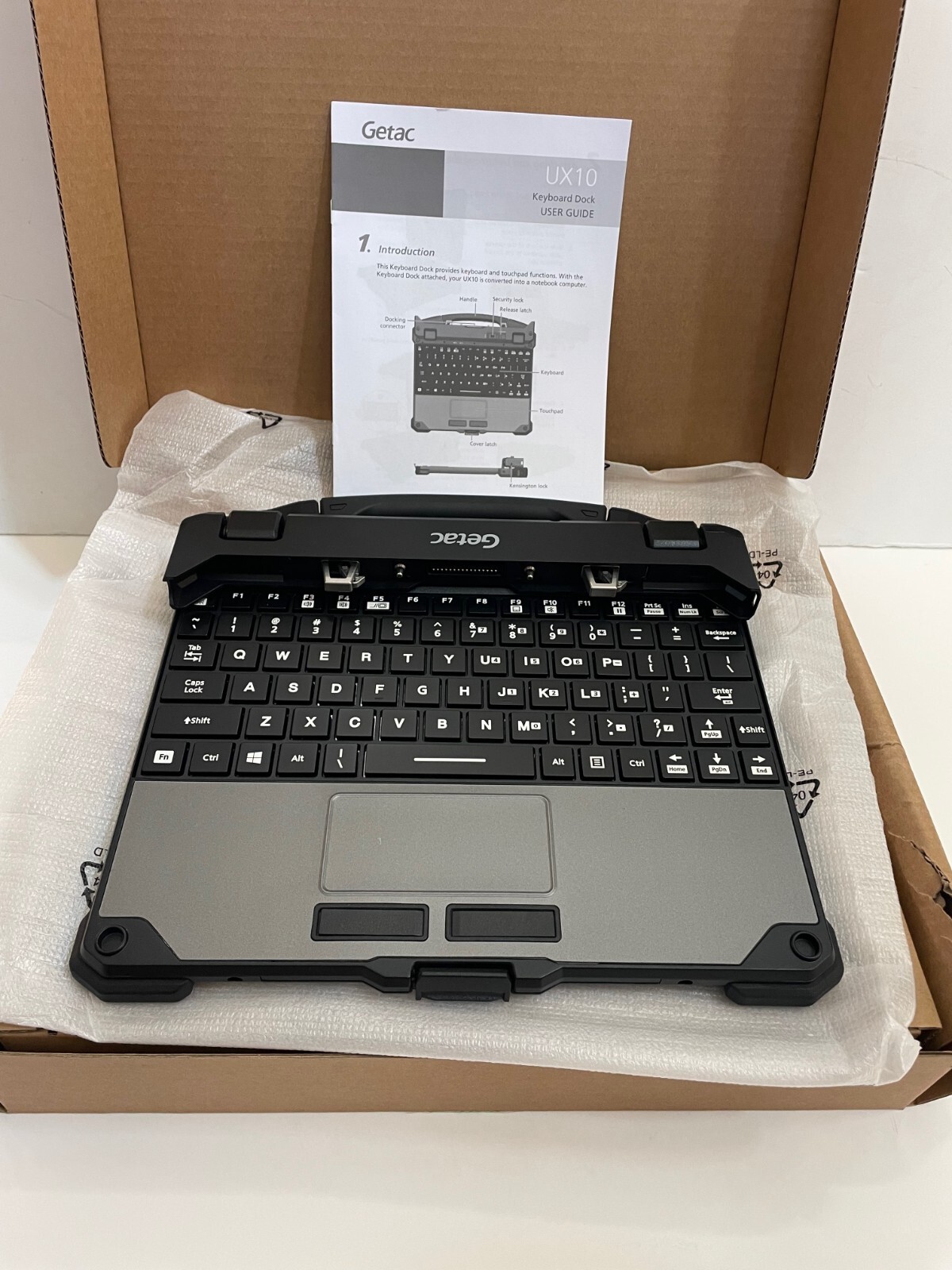 Getac UX10 Detachable US Keyboard TF1-FRU KBD ASSY, US, BACKLIT NEW