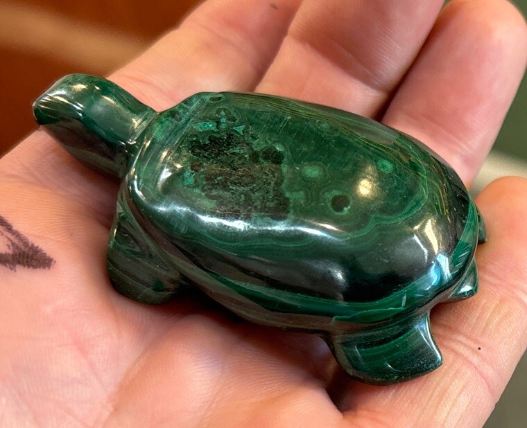 2” Malachite Turtle