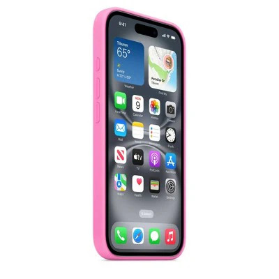 Apple Iphone 16 Silicone Case With Magsafe - Denim
