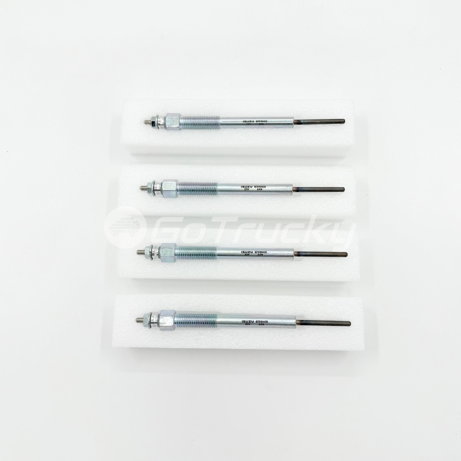 Set of 4 Glow Plug For ISUZU NQR NPR-HD NPR FXR FVR 4HK1 5.2L 6HK1 7.8L 05-15 OE