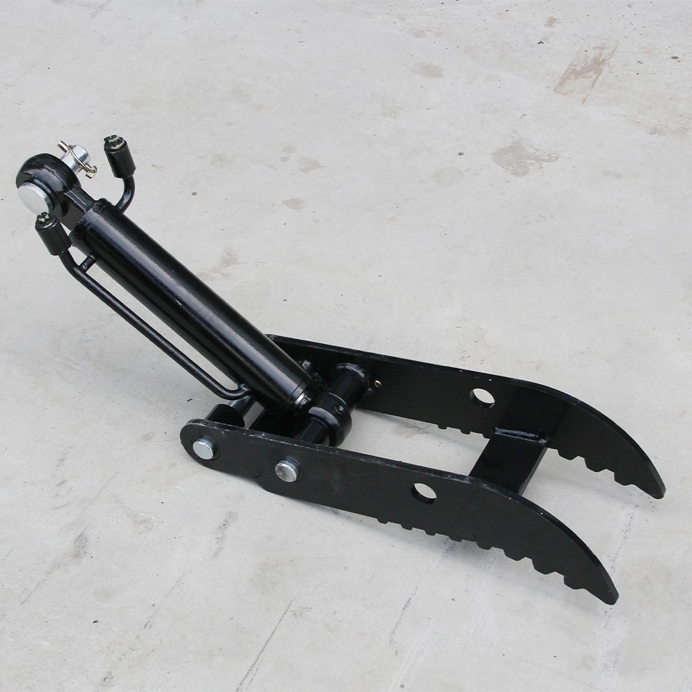 Hydraulic Thumb Clip Attachment Fits for 1-1.5Ton Mini Excavator Free Shipping