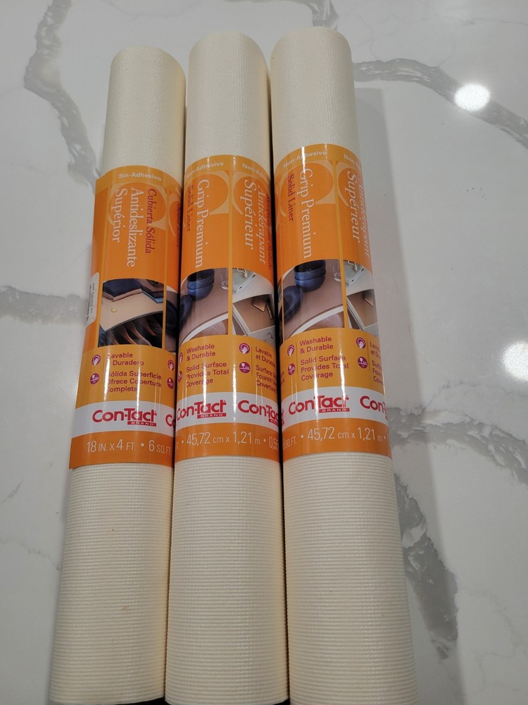 3 Pack ConTact 18”x4ft Surface Solid Liner