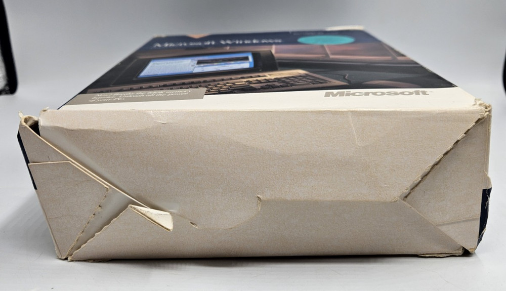 Vintage Microsoft Windows 3.0 Version for DOS Floppy Disk, RARE! Complete