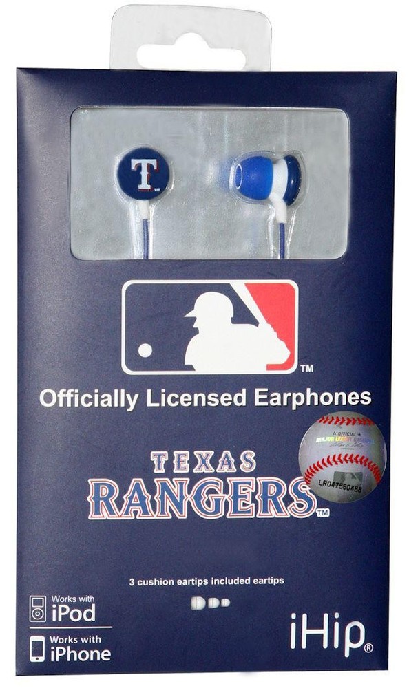 Texas Rangers Ear Buds