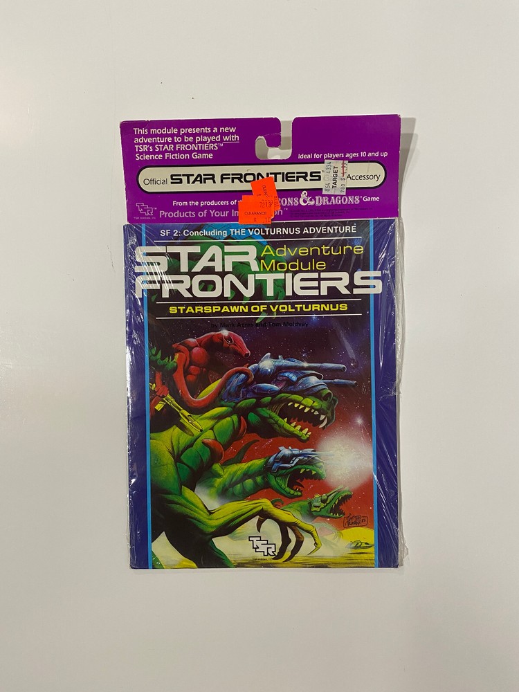 Star Frontiers Header Module Shrink is Torn
