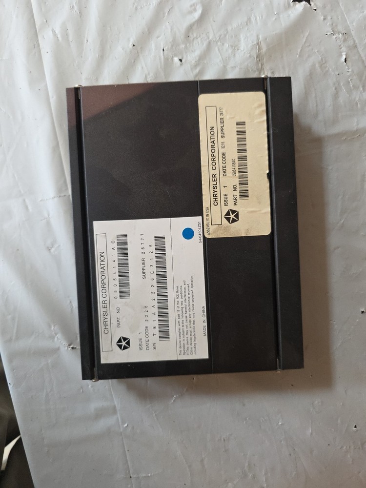 07 Durango Staock Radio Amplifier