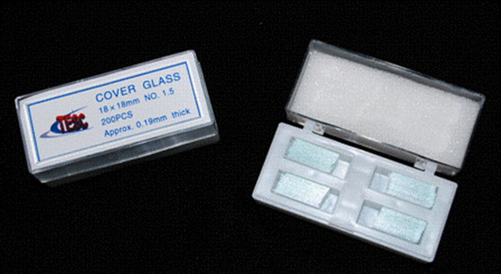 18x18 mm Microscope Slide Cover Slips 2000 pcs