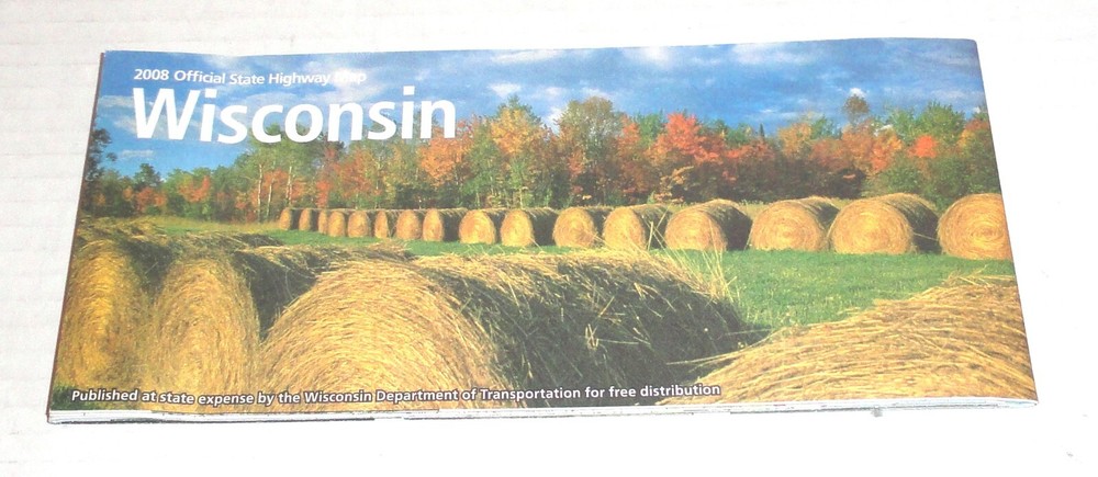 2008 Wisconsin Official State Highway Map
