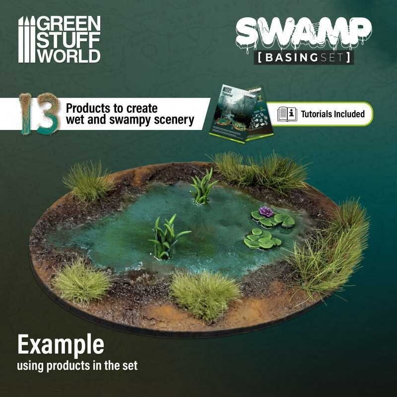 Basing Sets - Swamp Wargames vegetation moss
