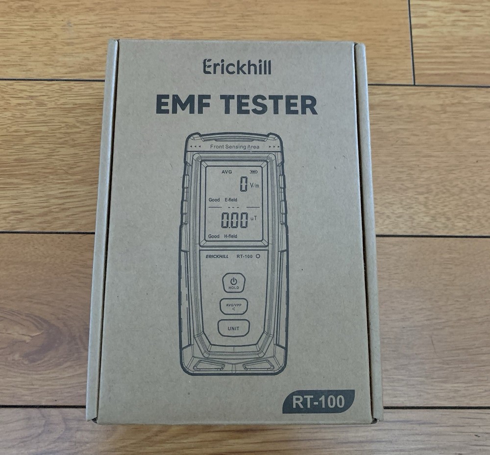 ERICKHILL EMF Meter, Detects Electric and Magnetic Fields, Handheld Digital...