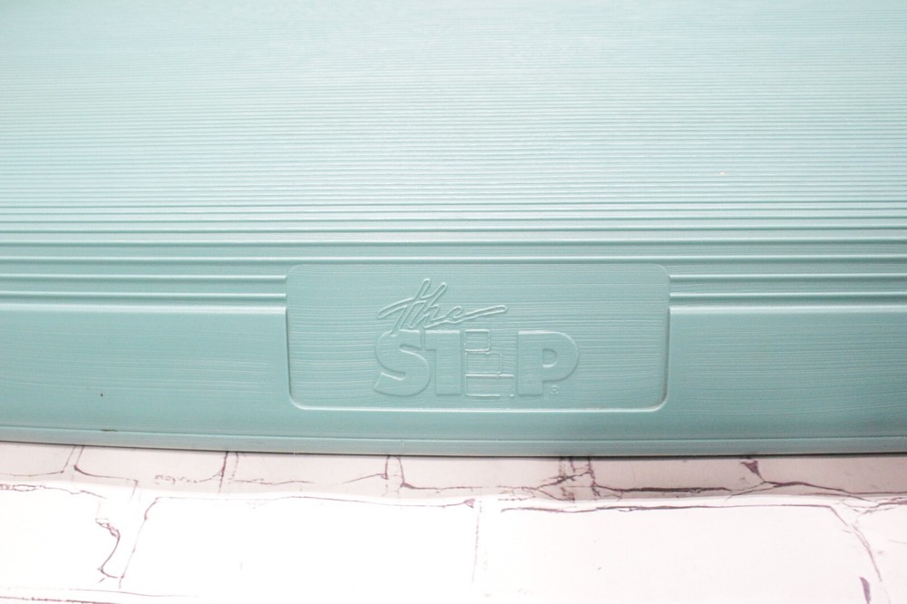 Vintage The Step Original Aerobic Platform 2 Risers
