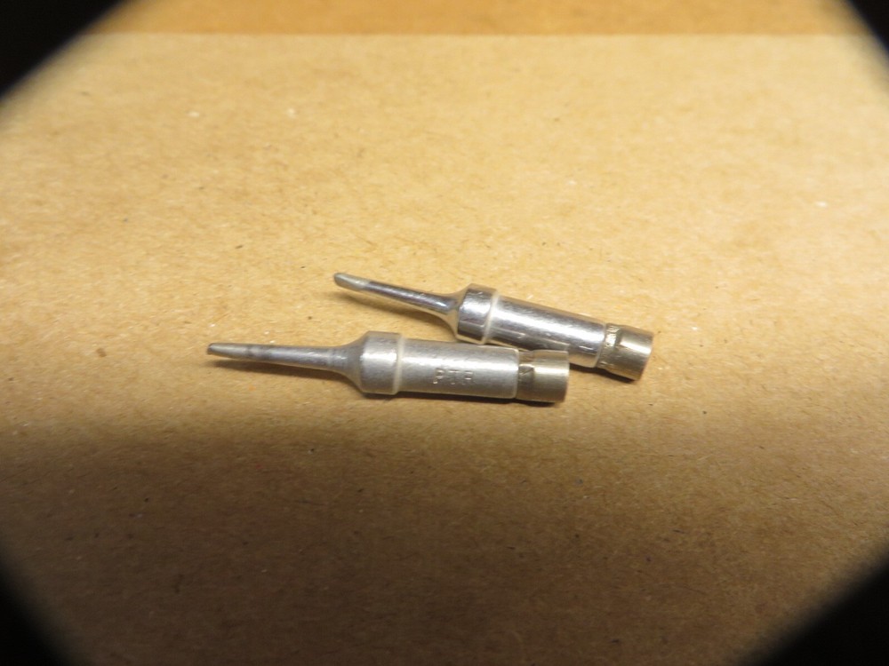 SOLDERING TIP 2 PIECES WELLER PTR - UNUSED