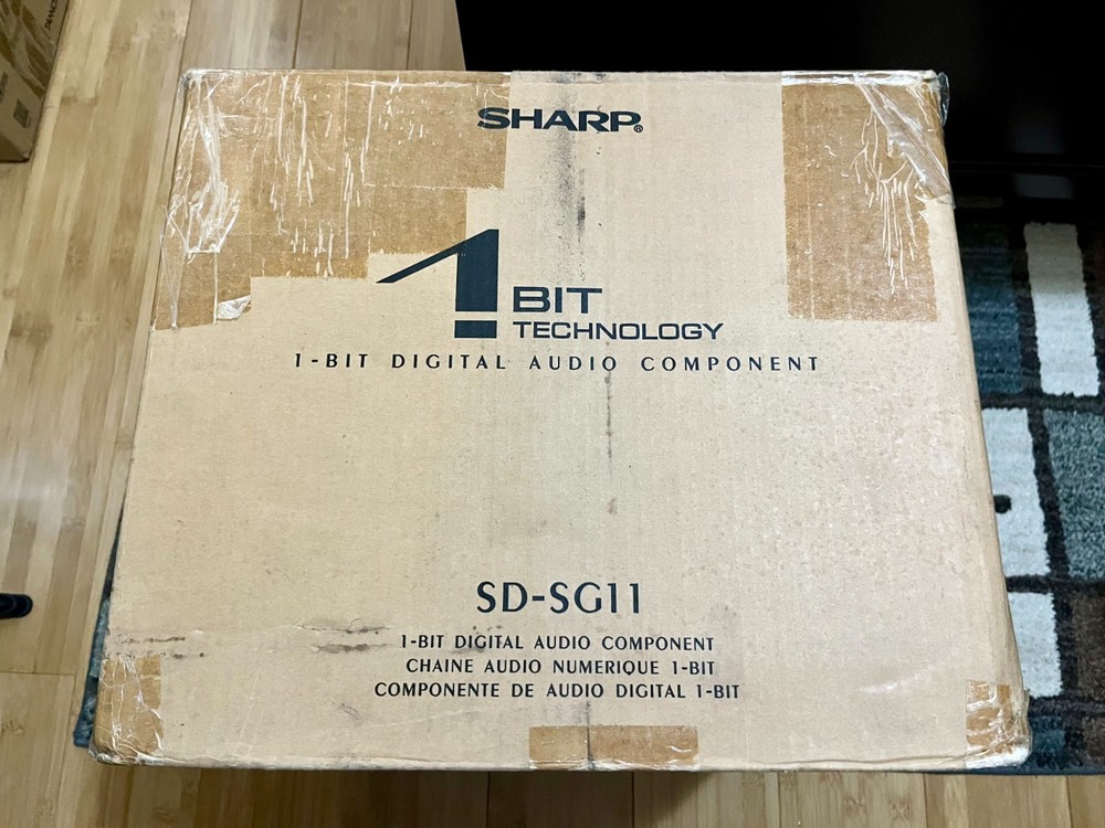 SHARP SD-SG11 Mini Component System CD/MD Player Tuner NM