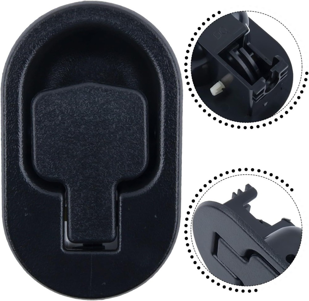 Stylish Black Replacement Pull Handle for Recliners - Durable and Practical