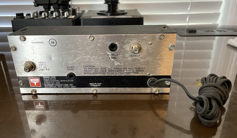 Blonder Tongue Model VCM Solid State Video Channel Modulator