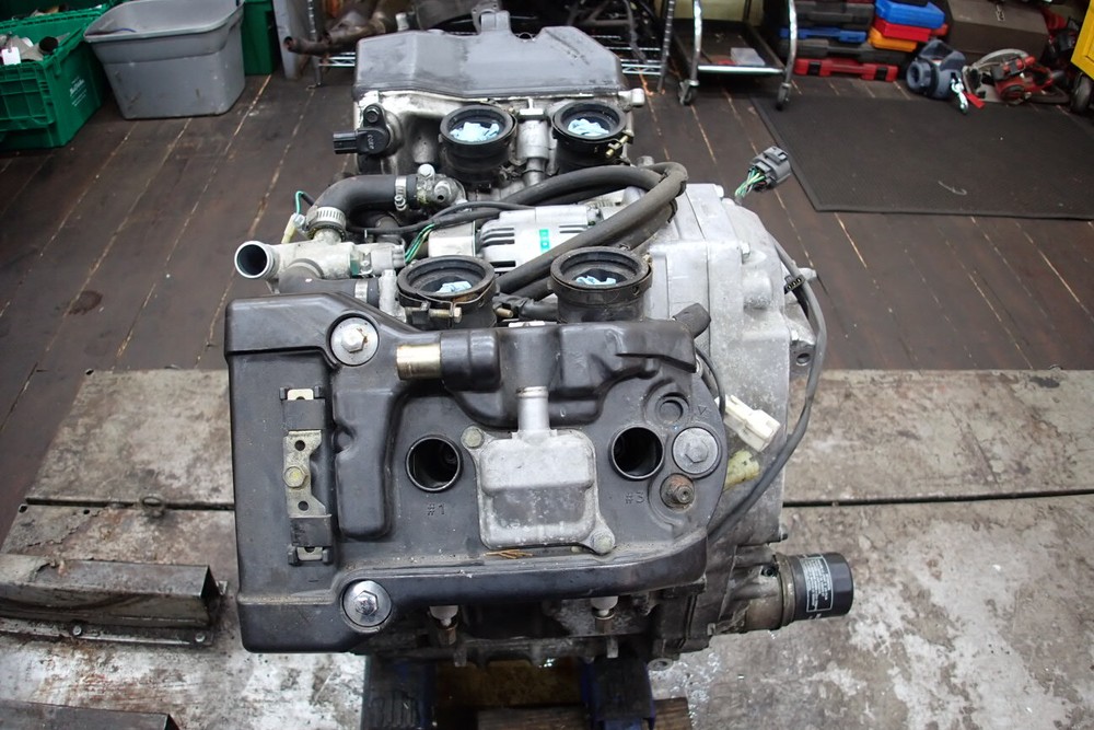 2003 HONDA ST1300A ENGINE 200PSI COMPRESSION 29759 MILES RUNNING VIDEO