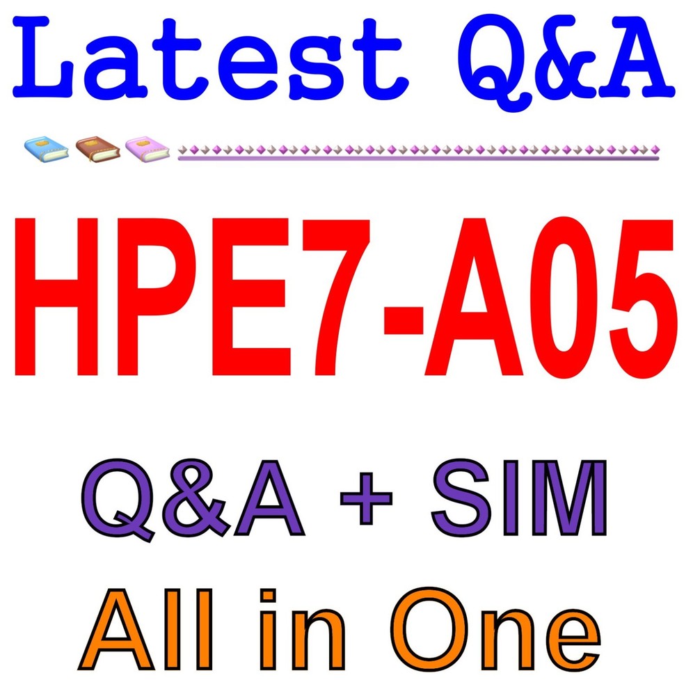 HPE7-A05 Network Data Center Pro Q&A Guaranteed Free Update