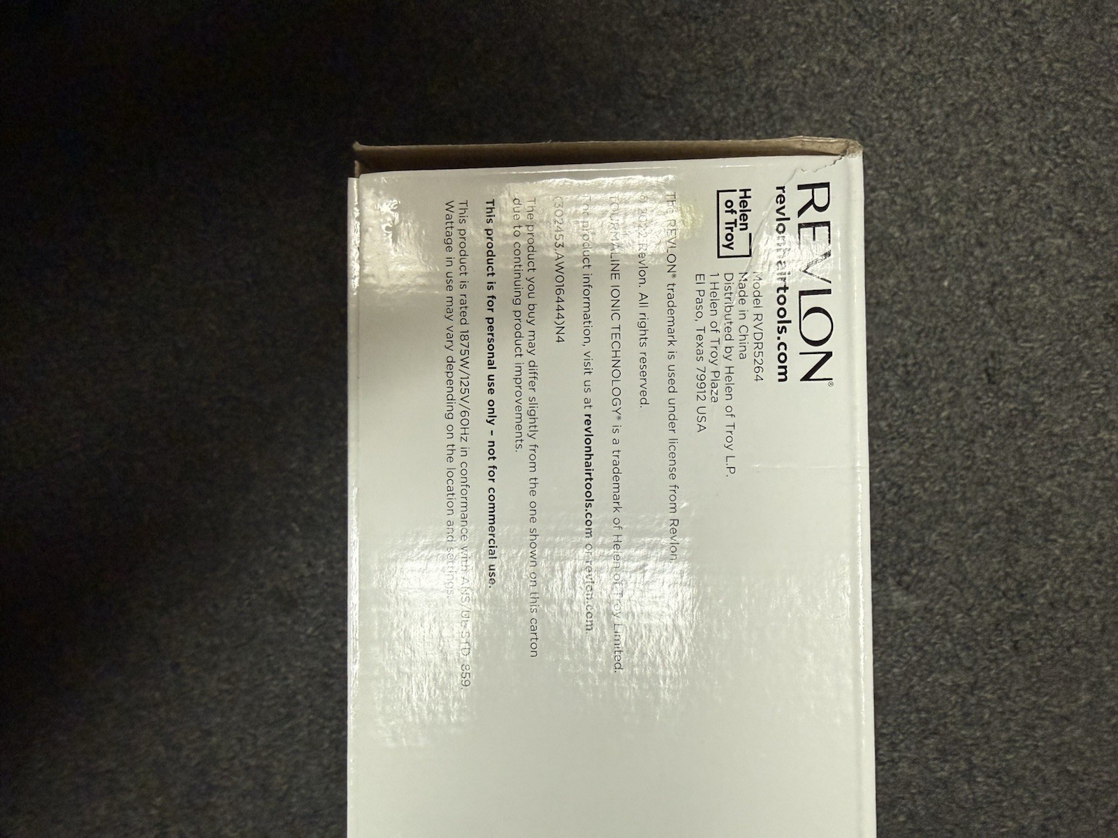 Revlon RVDR5264 Infrared Hair Dryer with Clips 1875W