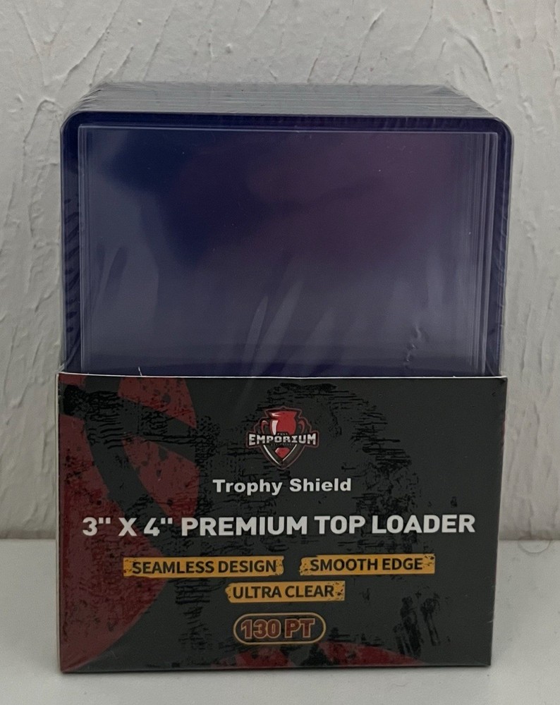 10 Count Super Thick 130 PT Toploader Protectors