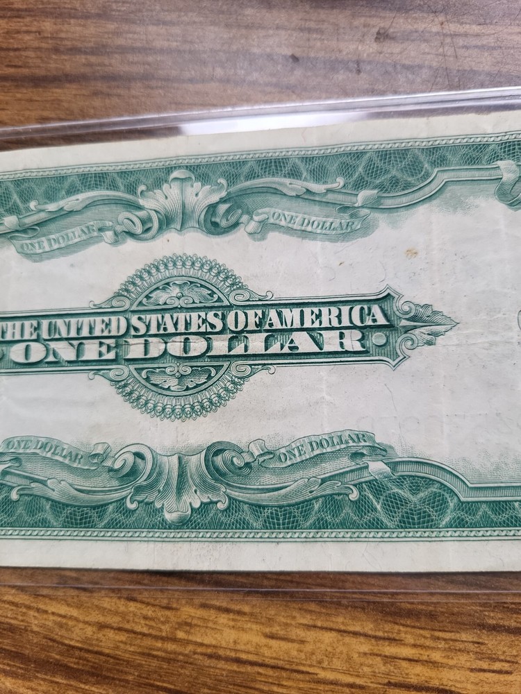 1923 $1 ONE DOLLAR “HORSE BLANKET” SILVER CERTIFICATE LARGE SIZE NOTE