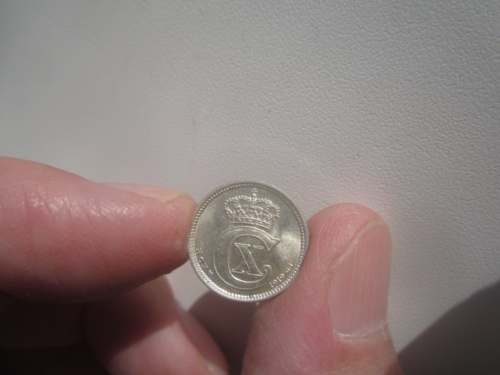 HIGH GRADE 1919 DENMARK 10 ORE