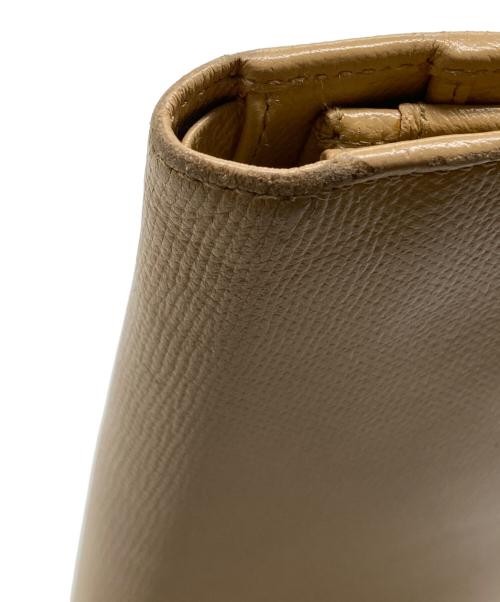 Coco mark button long wallet