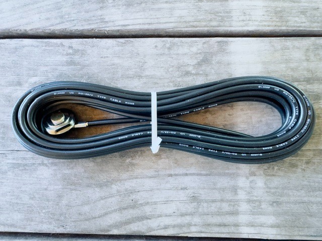 NMO Permanent Mount Cable - 25' RG-58/U
