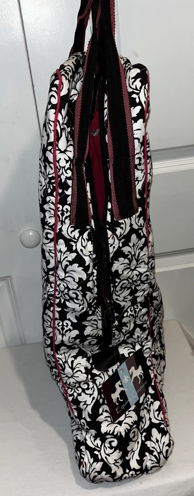 Equine Couture Black And White Boot Bag
