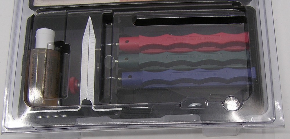 Lansky LKC03 Standard 3 Stone Controlled Angle Precision Knife Sharpening System