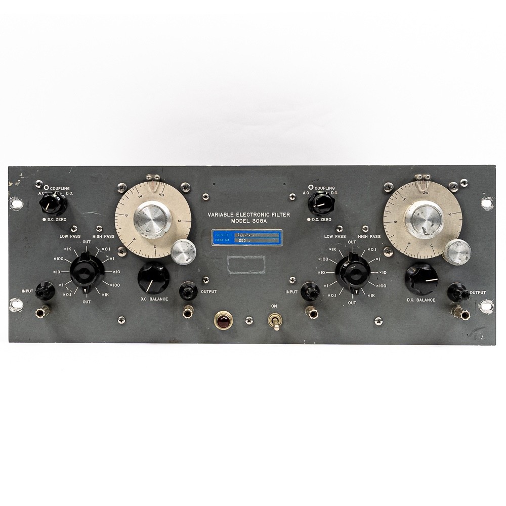 1960s Variable Electronic Filter Model 308A – Battleship Grey
