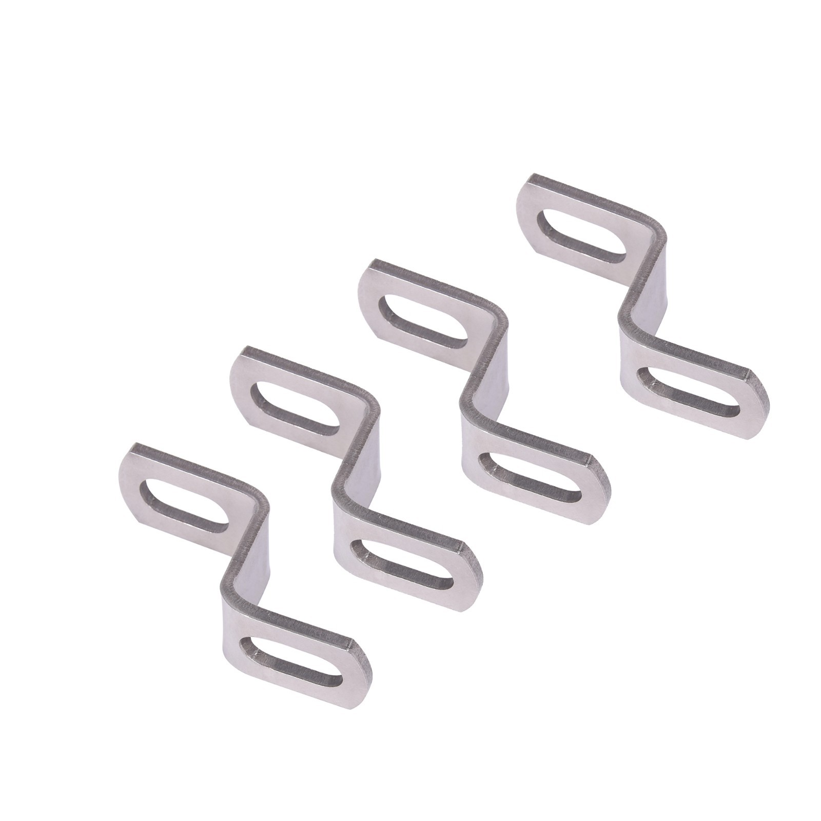 Short Z Fixed Bracket Motorcycle Exhaust Muffler Silencer Hanger Drilled Bracket