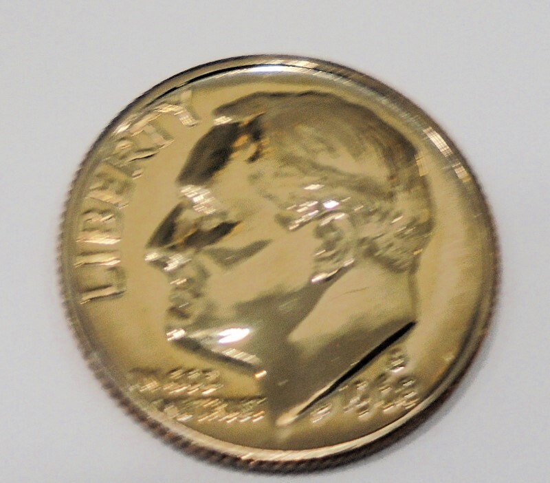 Nice 1968 s  Proof Roosevelt Dime # 176 From a Proof set