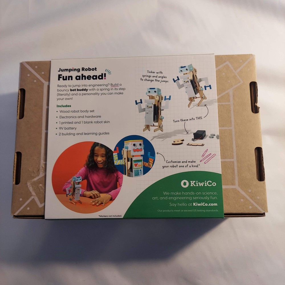 KiwiCo Jumping Robot Engineering and Science STEM Ages 9+