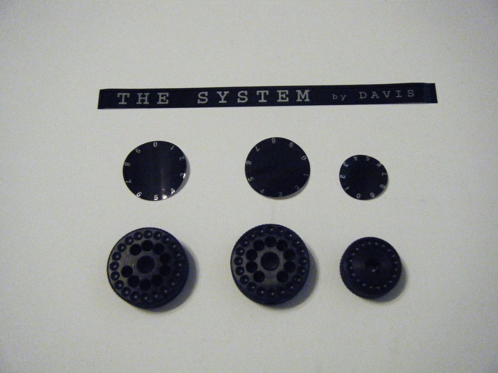 Davis sights -20 click knob kit