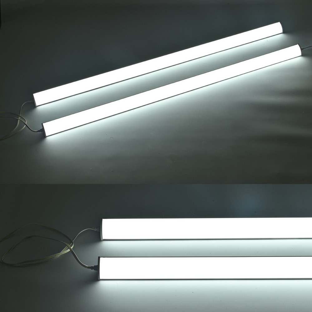 4PACK 4FT 40W LED Corner Ceiling Lights with switch for Shop Garage