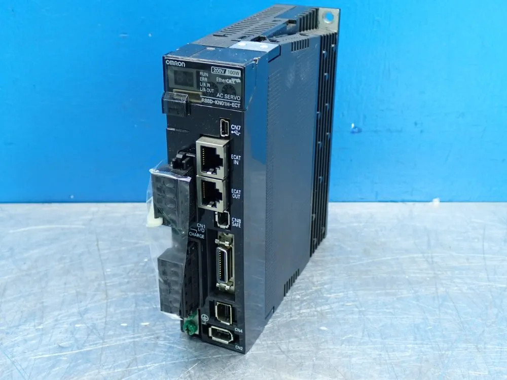 OMRON R88D-KN01H-ECT ACCURAX G5-SERIES MOTION CONTROL FUNCTION SERVO DRIVER